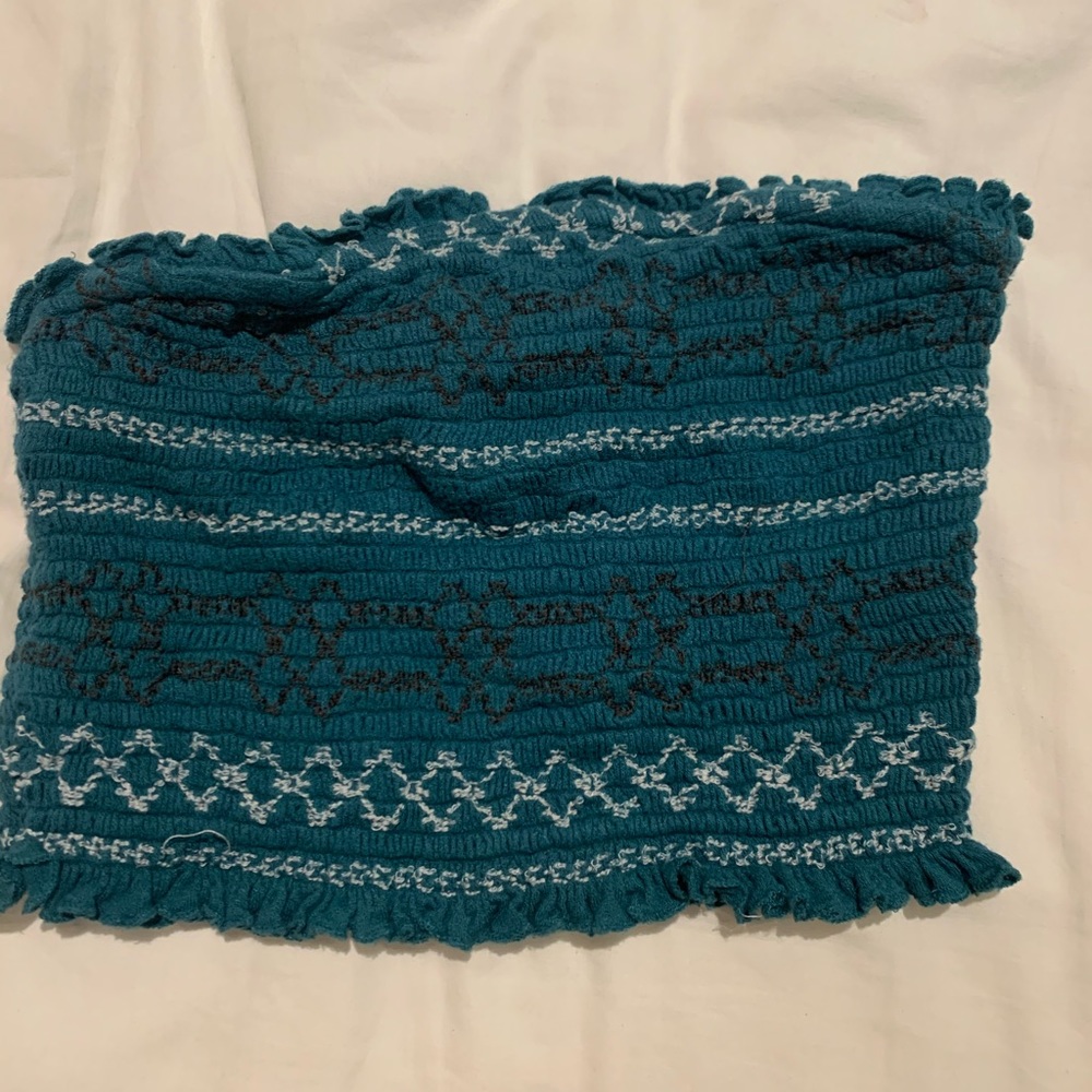 Turquoise Urban Outfitters Tube Top